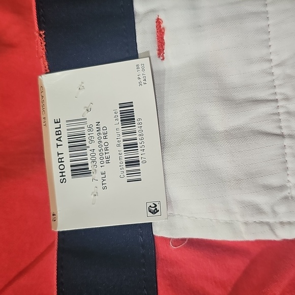 Club Room Mens Classic Fit Flat Front Bermuda, Size 42 - Picture 4 of 4